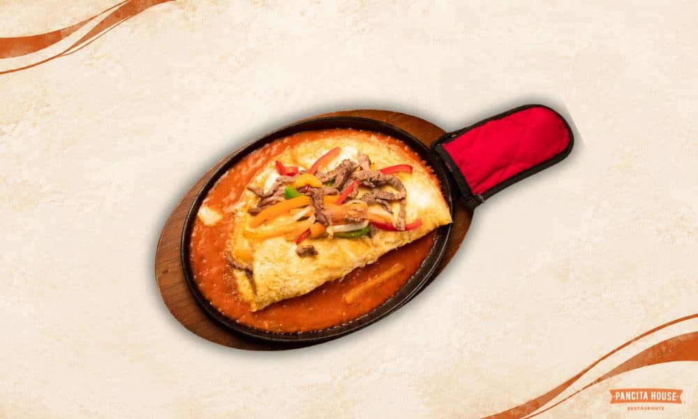 Omelette de Arrachera